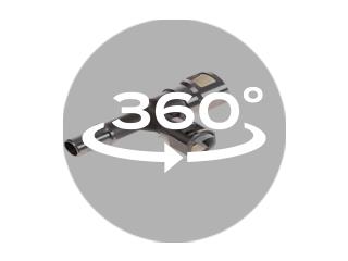 HVAC Heater Hose Connector | 800-413HP | Metal Heater Hose Connector ...